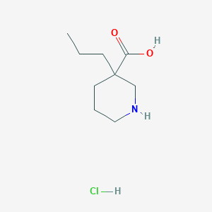 3-Propylpiperidine-3-carboxylic acid hydrochloride