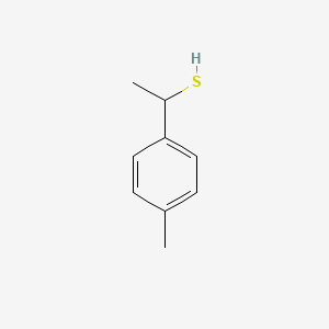 molecular formula C9H12S B15271805 1-(4-Methylphenyl)ethanethiol 