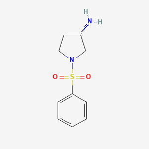 (3S)-1-(phenylsulfonyl)pyrrolidin-3-amine