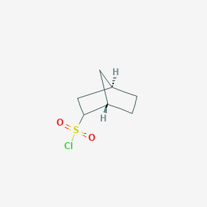 molecular formula C7H11ClO2S B15271849 (1S,4R)-Bicyclo[2.2.1]heptane-2-sulfonyl chloride 