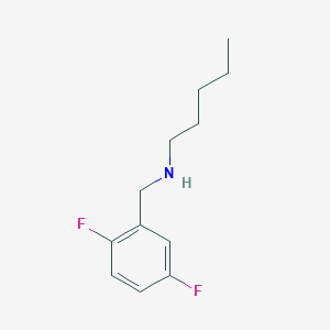 molecular formula C12H17F2N B15271868 [(2,5-Difluorophenyl)methyl](pentyl)amine 