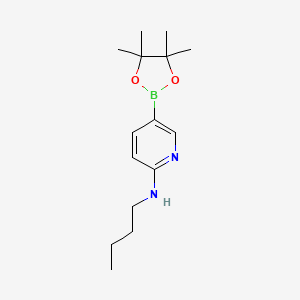 2-Butylamino-5-pyridineboronic acid, pinacol ester