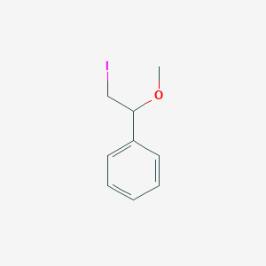 (2-Iodo-1-methoxyethyl)benzene