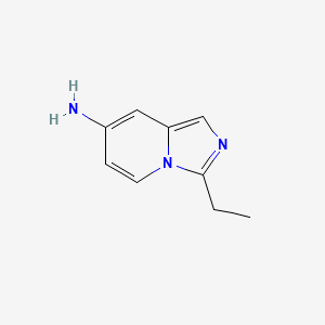 3-Ethylimidazo[1,5-a]pyridin-7-amine