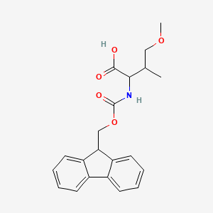 2-({[(9H-fluoren-9-yl)methoxy]carbonyl}amino)-4-methoxy-3-methylbutanoic acid