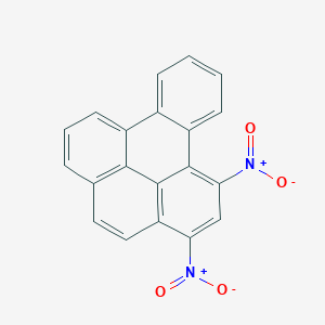 molecular formula C20H10N2O4 B152723 1,3-Dinitrobenzo(e)pyrene CAS No. 134874-62-7