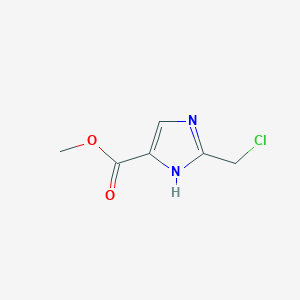 Methyl 2-(chloromethyl)-1H-imidazole-4-carboxylate