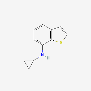 N-Cyclopropyl-1-benzothiophen-7-amine