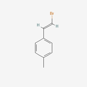 molecular formula C9H9Br B15272407 1-(2-Bromoethenyl)-4-methylbenzene 