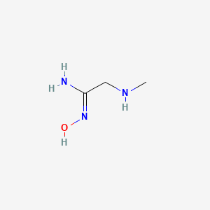 N'-hydroxy-2-(methylamino)ethanimidamide