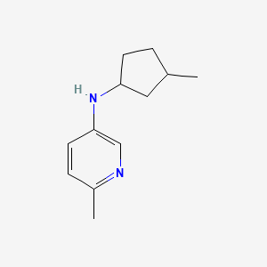 6-methyl-N-(3-methylcyclopentyl)pyridin-3-amine