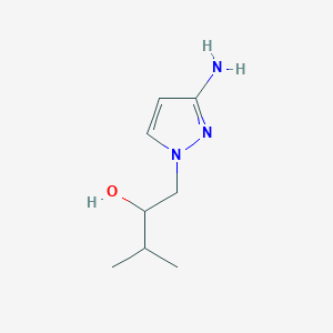 1-(3-Amino-1H-pyrazol-1-yl)-3-methylbutan-2-ol