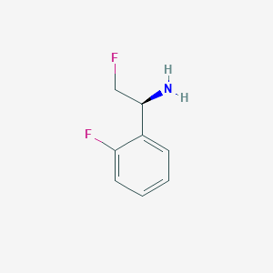 (1S)-2-Fluoro-1-(2-fluorophenyl)ethanamine