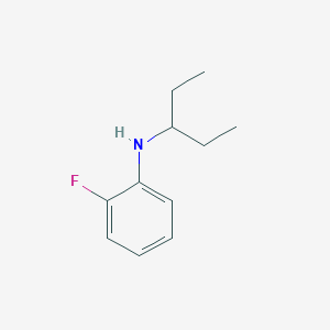 2-fluoro-N-(pentan-3-yl)aniline