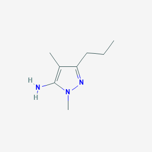 1,4-Dimethyl-3-propyl-1H-pyrazol-5-amine