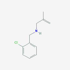 [(2-Chlorophenyl)methyl](2-methylprop-2-en-1-yl)amine