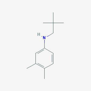 N-(2,2-dimethylpropyl)-3,4-dimethylaniline