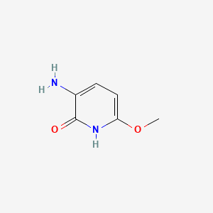 molecular formula C6H8N2O2 B15272593 3-Amino-6-methoxypyridin-2(1H)-one 