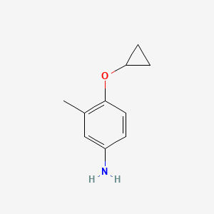 4-Cyclopropoxy-3-methylaniline