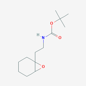 tert-butyl N-[2-(7-oxabicyclo[4.1.0]heptan-1-yl)ethyl]carbamate