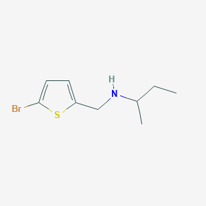 [(5-Bromothiophen-2-yl)methyl](butan-2-yl)amine