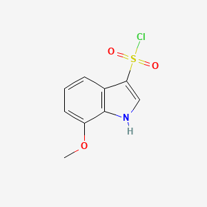 7-Methoxy-1H-indole-3-sulfonyl chloride