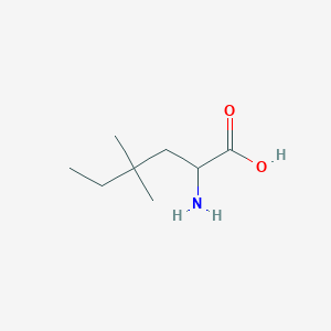 2-Amino-4,4-dimethylhexanoic acid