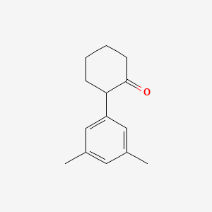 2-(3,5-Dimethylphenyl)cyclohexan-1-one