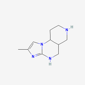 4-Methyl-2,5,7,11-tetraazatricyclo[7.4.0.0,2,6]trideca-3,5-diene