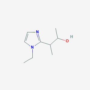 3-(1-Ethyl-1H-imidazol-2-YL)butan-2-OL