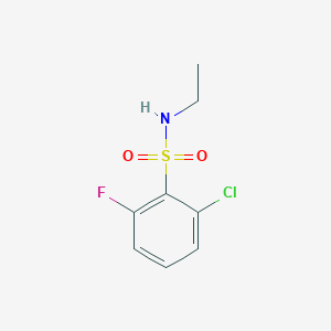 2-Chloro-N-ethyl-6-fluorobenzene-1-sulfonamide