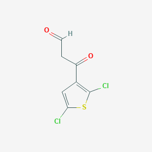 3-(2,5-Dichlorothiophen-3-yl)-3-oxopropanal