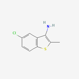 5-Chloro-2-methyl-1-benzothiophen-3-amine