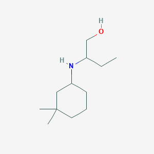 2-[(3,3-Dimethylcyclohexyl)amino]butan-1-ol