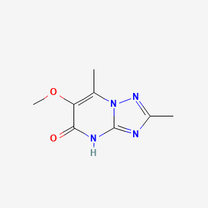 6-Methoxy-2,7-dimethyl-4H,5H-[1,2,4]triazolo[1,5-a]pyrimidin-5-one