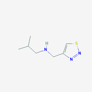 (2-Methylpropyl)(1,2,3-thiadiazol-4-ylmethyl)amine