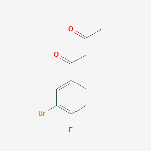 1-(3-Bromo-4-fluorophenyl)butane-1,3-dione