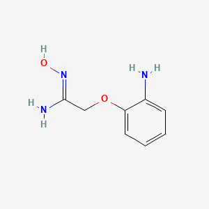 2-(2-aminophenoxy)-N'-hydroxyethanimidamide