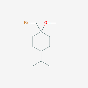 1-(Bromomethyl)-1-methoxy-4-(propan-2-YL)cyclohexane