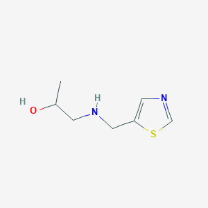 1-[(1,3-Thiazol-5-ylmethyl)amino]propan-2-ol