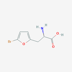 (2S)-2-amino-3-(5-bromofuran-2-yl)propanoic acid