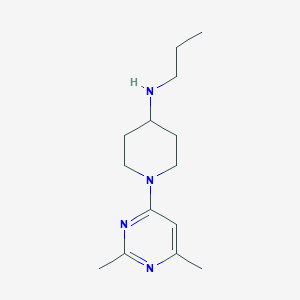 1-(2,6-dimethylpyrimidin-4-yl)-N-propylpiperidin-4-amine