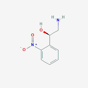 (1R)-2-amino-1-(2-nitrophenyl)ethan-1-ol