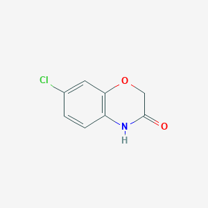 molecular formula C8H6ClNO2 B152732 7-氯-2H-1,4-苯并恶嗪-3(4H)-酮 CAS No. 27320-99-6