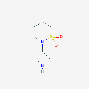 2-(Azetidin-3-yl)-1lambda6,2-thiazinane-1,1-dione