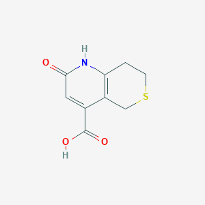 2-Hydroxy-5H,7H,8H-thiopyrano[4,3-b]pyridine-4-carboxylic acid