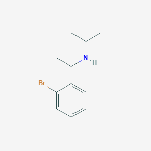 [1-(2-Bromophenyl)ethyl](propan-2-yl)amine