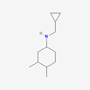 N-(cyclopropylmethyl)-3,4-dimethylcyclohexan-1-amine