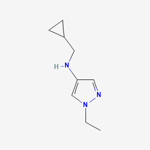 N-(cyclopropylmethyl)-1-ethyl-1H-pyrazol-4-amine