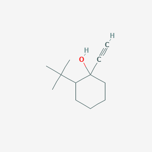 2-Tert-butyl-1-ethynylcyclohexan-1-OL